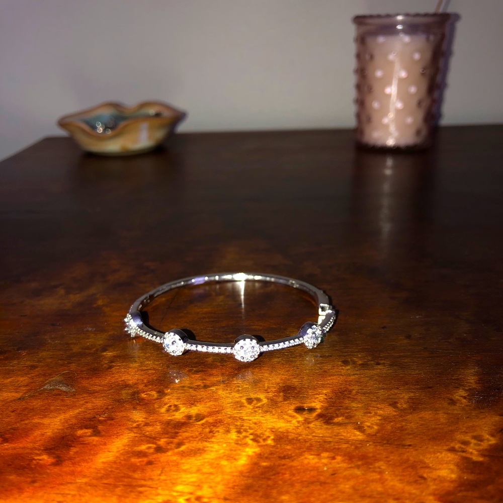 New sterling silver Cubic Zirconia bracelet.